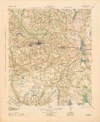 Claxton 1944 topographic map thumbnail