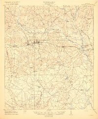 Claxton 1919 topographic map preview