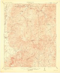 Cohutta Mtn. topographic map thumbnail
