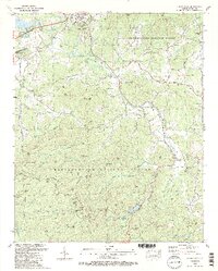 Coosa Bald 1988 topographic map thumbnail