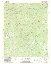 Cowrock 1988 topographic map thumbnail