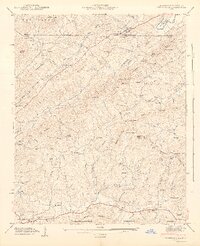 Culberson 1942 topographic map thumbnail