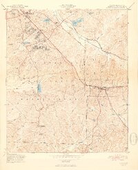 Cusseta 1949 topographic map thumbnail