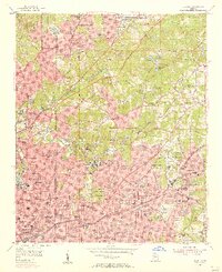 Decatur topographic map thumbnail