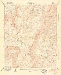 Durham 1947 topographic map thumbnail