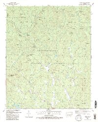 Dyer Gap 1988 topographic map thumbnail