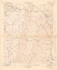 East Ridge 1946 topographic map thumbnail