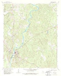 Franklin 1964 topographic map thumbnail