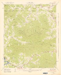 Gumlog 1942 topographic map thumbnail