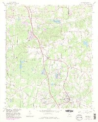 Hampton 1965 topographic map thumbnail