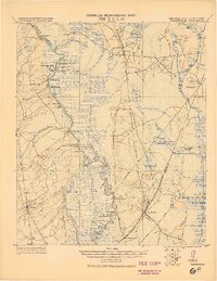 Hardeeville 1920 topographic map thumbnail