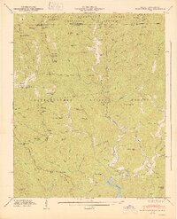 Hightower Bald 1947 topographic map thumbnail