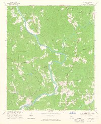Hillcrest 1964 topographic map thumbnail
