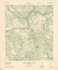 Hinesville 1944 topographic map thumbnail