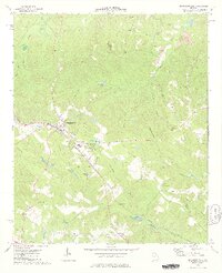 Jeffersonville 1974 topographic map thumbnail