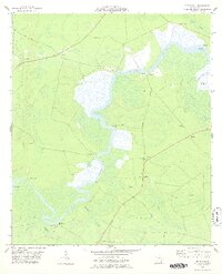 Jerusalem 1978 topographic map thumbnail