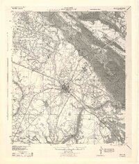 Jesup 1943 topographic map thumbnail