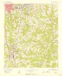 Jonesboro 1954 topographic map thumbnail