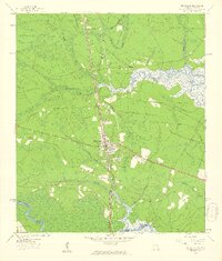 Kingsland 1958 topographic map thumbnail