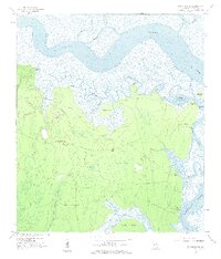 Kingsland NE 1958 topographic map thumbnail