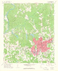 La Grange 1964 topographic map thumbnail
