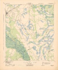 Ludowici 1943 topographic map thumbnail