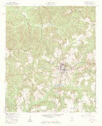 Lumpkin 1955 topographic map thumbnail