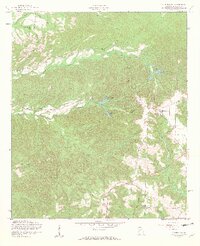 Lumpkin SW 1955 topographic map thumbnail