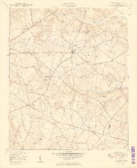 Matthews 1950 topographic map thumbnail
