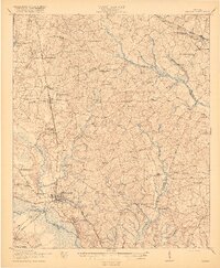 Millen 1920 topographic map preview