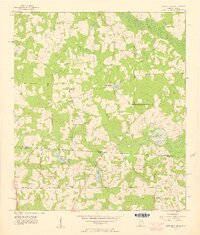 Monticello NE 1956 topographic map thumbnail