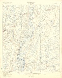 Nahunta 1918 topographic map thumbnail