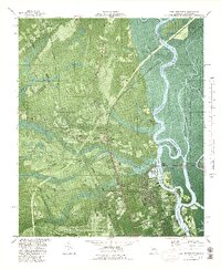 Port Wentworth 1980 topographic map thumbnail