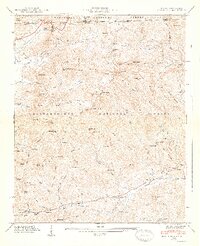 Rabun Bald 1947 topographic map thumbnail