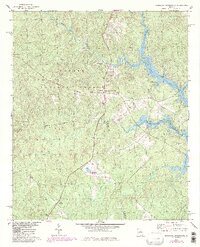 Resseaus Crossroads 1978 topographic map thumbnail