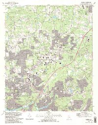 Roswell 1992 topographic map thumbnail