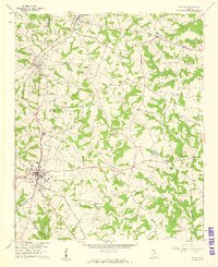 Royston 1959 topographic map thumbnail
