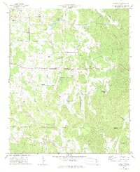 Sonoraville 1972 topographic map thumbnail