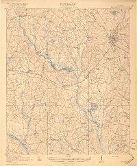 Statesboro 1920 topographic map thumbnail