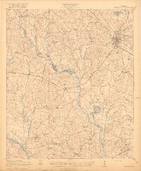 Statesboro 1920 topographic map thumbnail