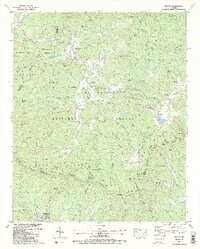 Suches 1988 topographic map thumbnail