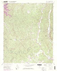 Talking Rock 1971 topographic map thumbnail