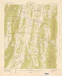 Tunnel Hill 1943 topographic map thumbnail