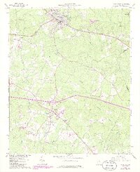 Union Point 1965 topographic map thumbnail