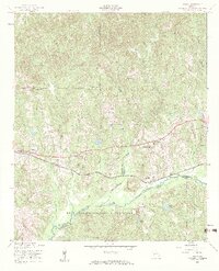 Upatoi 1955 topographic map thumbnail