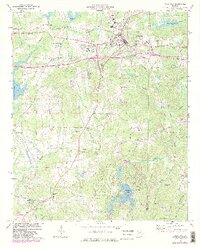 Villa Rica 1973 topographic map thumbnail