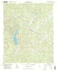 Waleska 1997 topographic map thumbnail