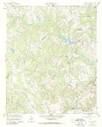 Warthen NE 1960 topographic map thumbnail