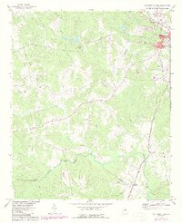 Washington West 1972 topographic map thumbnail