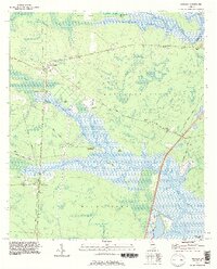 Waverly 1993 topographic map thumbnail